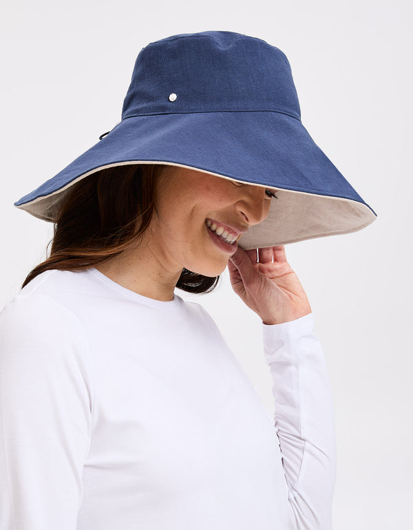 Navy / Beige