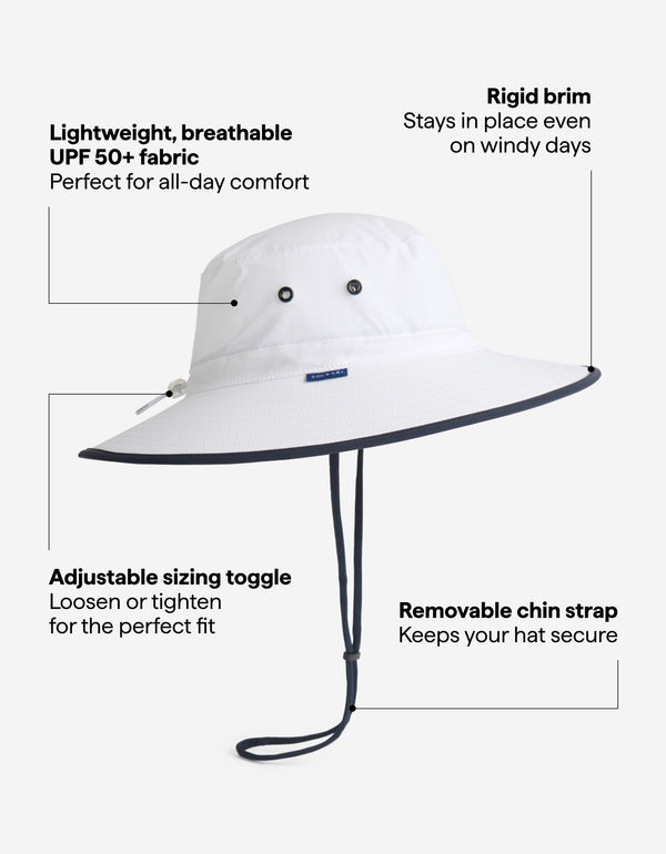 White / Navy