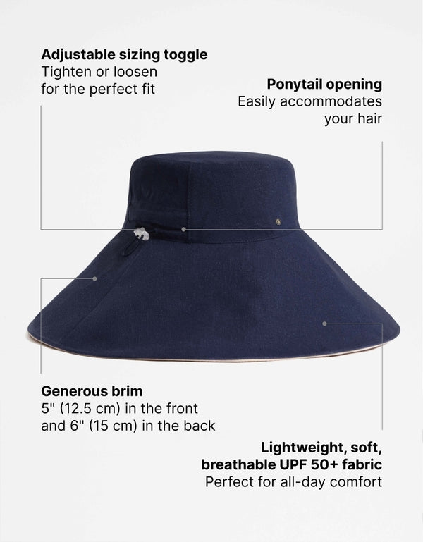 Navy / Beige