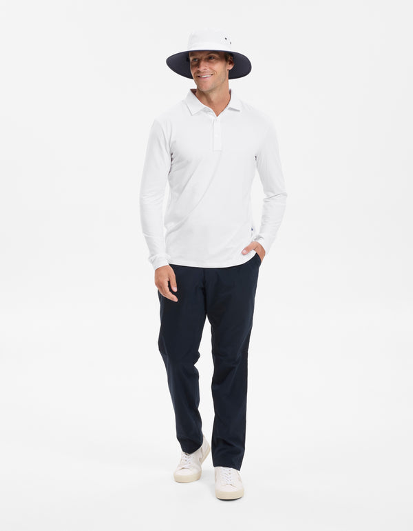 White / Navy