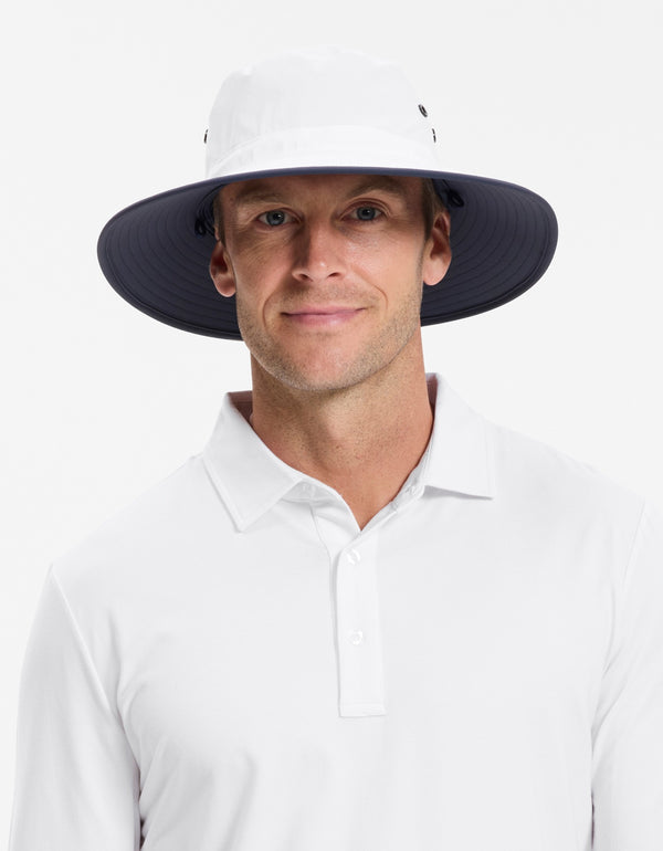 White / Navy