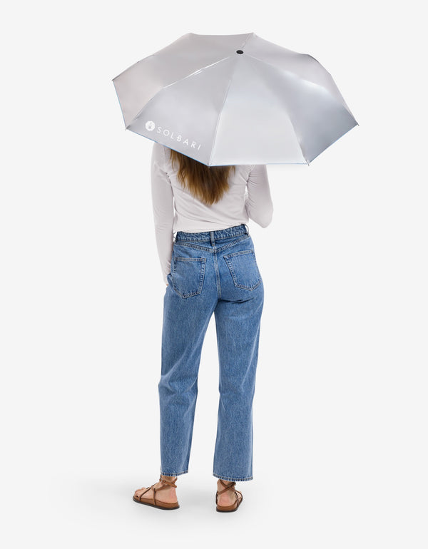 Silver / Sky Blue,106cm Arc