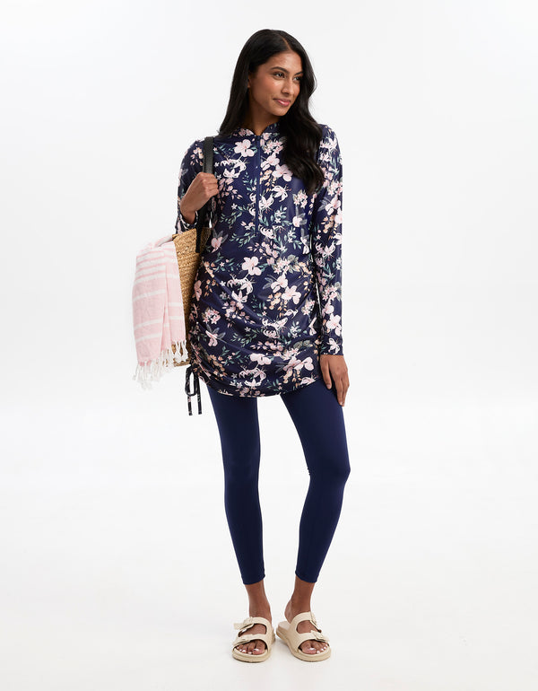 Tropical Navy Floral