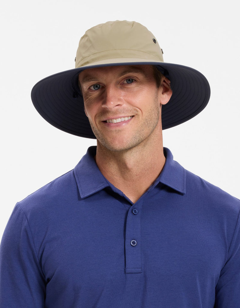 Beige / Navy